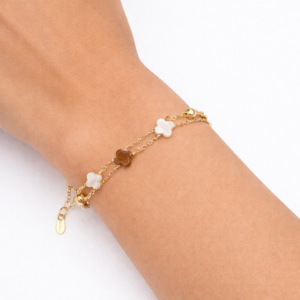 gold plated waterproof bracelet