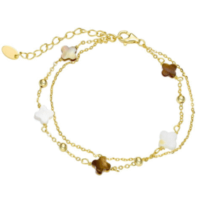 sterling silver gold plated waterproof