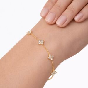 waterproof bracelet gold plated