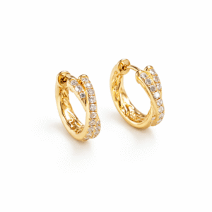 earring hoop sterling silver