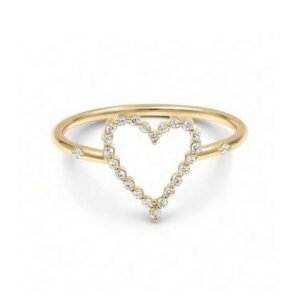 sterling silver gold plated ring